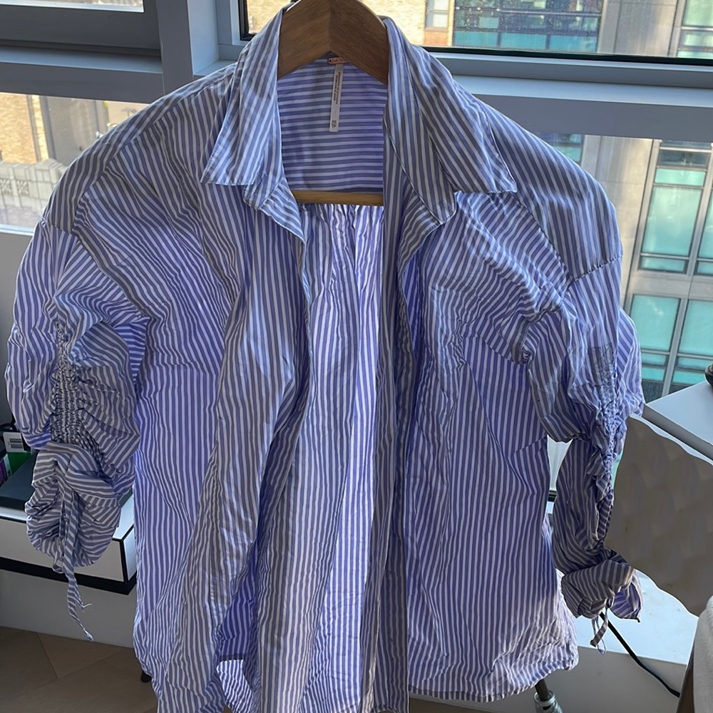 Free people striped blouse